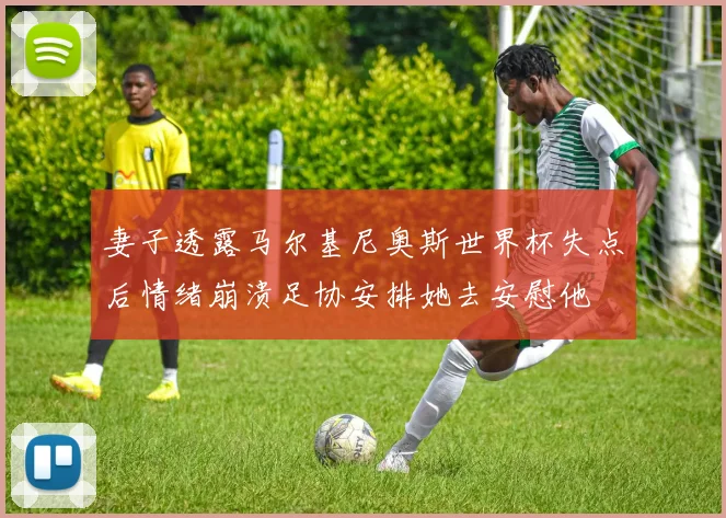 妻子透露马尔基尼奥斯世界杯失点后情绪崩溃足协安排她去安慰他